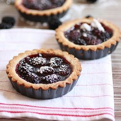 Blackberry Tartelettes - Recipe photo by carriepacini