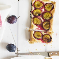 Plum Tart - Recipe photo by Everyday Emotion