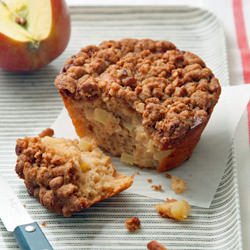 Apple Crumb Muffins - Recipe photo by Lucy Vaserfirer