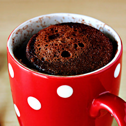 5-Minute Chocolate Mug Cake - Recipe photo by zoom yummy