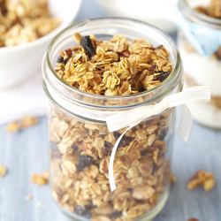 Homemade Cherry Granola - Recipe photo by Epicurean Mom