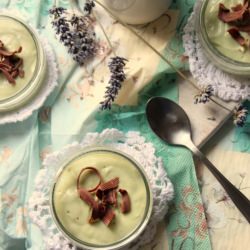 Avocado Pudding with Coffee Syrup - Recipe photo by kavitha
