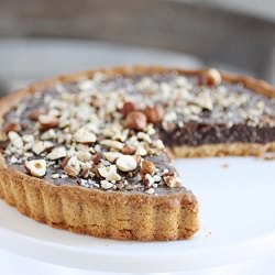 Nutella with Hazelnut Tart - Recipe photo by carriepacini