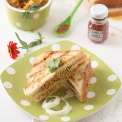 Chaatpatta Sandwich - Recipe photo by Dishesfrommykitchen