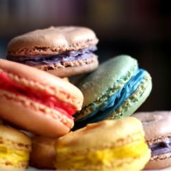 Vanilla Macarons - Recipe photo by cafelula