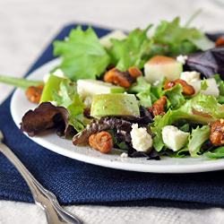 Apple Salad w/ Walnuts - Recipe photo by bellyfull
