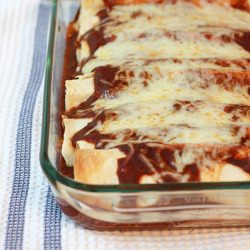 Chicken & Spinach Enchiladas - Recipe photo by runswithspatulas