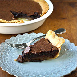 Chocolate Chess Pie - Recipe photo by merrygourmet