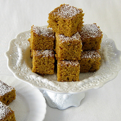 Pumpkin Cake – Tea Cakes - Recipe photo by delightfulrepast