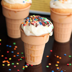 Ice Cream Cone Cupcakes - Recipe photo by createwithmom