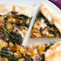 Butternut Squash Crostata - Recipe photo by dramaticpancake