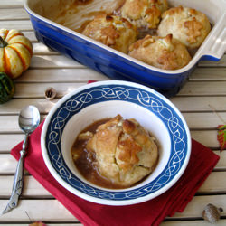 Old Fashioned Apple Dumplings - Recipe photo by Runcible Eats