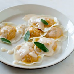 Kabocha Ravioli - Recipe photo by spoonforkbacon