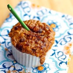 Powered Up Pumpkin Oats - Recipe photo by pinchofyum
