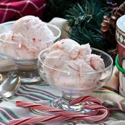 Peppermint Stick Ice Cream - Recipe photo by bunkycooks
