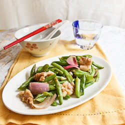 Green Beans Stir-Fry - Recipe photo by smokywok