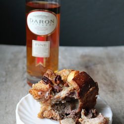 Apple and Calvados Bread Pudding - Recipe photo by the little epicurean