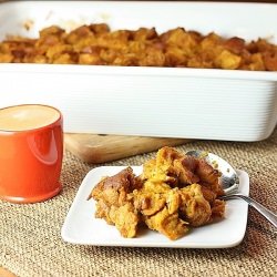Pumpkin Bread Pudding - Recipe photo by dawnkl