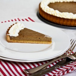 Pumpkin-Ricotta Pie - Recipe photo by debugcooking