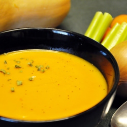 Creamy Butternut Squash Soup - Recipe photo by Mans_Kitchen