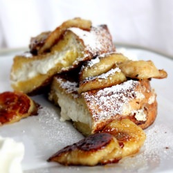 Ricotta Stuffed French Toast - Recipe photo by OurEyesEatFirst