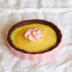 Tartlets with Chocolate and Custard - Recipe photo by anemone