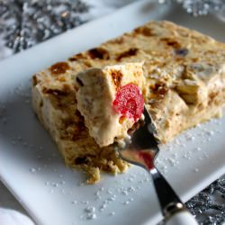 Christmas Ice-Cream Slice - Recipe photo by Warm Snug Fat