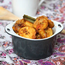 Green Plantain Curry - Recipe photo by torviewtoronto