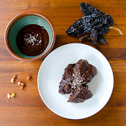 Oaxacan Black Mole - Recipe photo by dailywaffle