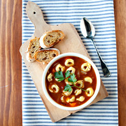 Tortellini Soup - Recipe photo by thishomemadelife