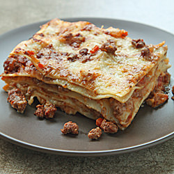 Lasagna Bolognese - Recipe photo by Lucy Vaserfirer