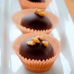 Faux Peanut Butter Balls - Recipe photo by freeeats
