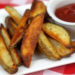 Baked Oven Fries - Recipe photo by tideandthyme