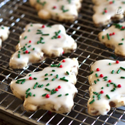 Cinnamon Chip Shortbread Cookies - Recipe photo by BarbaraBakes
