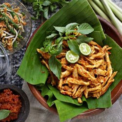 Balinese Chicken with Sambal - Recipe photo by rasamalaysia