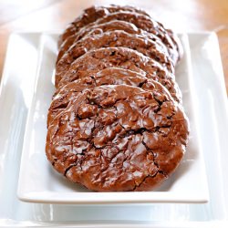 Flourless Chocolate Walnut Cookie - Recipe photo by julesfood