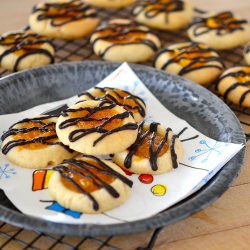Orange Marmalade Thumbprint Cookies - Recipe photo by Vegan Yack Attack
