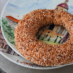 Simit - Recipe photo by Just Love Cookin