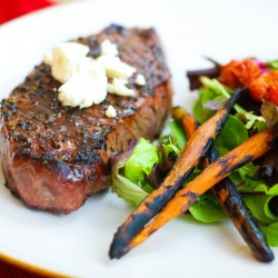 Perfect New York Strip - Recipe photo by GrillGrrrl