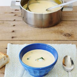 Soup w/ Chard & Codfish - Recipe photo by courecoulants
