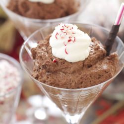 Peppermint Chocolate Mousse - Recipe photo by Epicurean Mom
