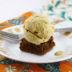 Pumpkin Cashew Ice Cream - Recipe photo by The Purple Carrot