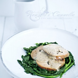 Seitan Roast with Milk Sauce - Recipe photo by maky