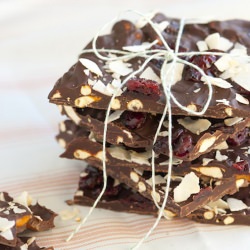 Pretzel Cranberry Bark - Recipe photo by inspiredtaste