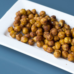 Baked Spiced Chickpeas - Recipe photo by mindysmouthful