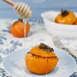 Baked Persimmon - Recipe photo by ilgattogoloso