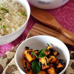 Comfort Sunday Lunch - Recipe photo by thevegbowl