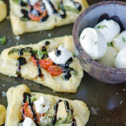 Asparagus Vine Tomato Tartlets - Recipe photo by Foodandthefab