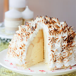Tres Leches Bombe Alaska - Recipe photo by onebitemore