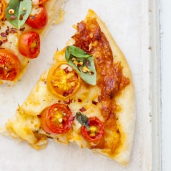 Classic Margherita Pizza - Recipe photo by erinnish